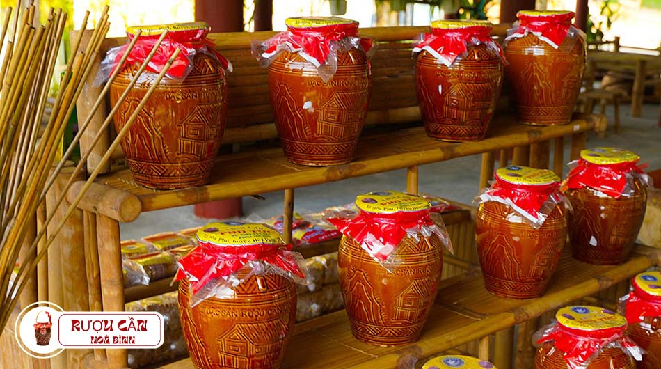 Rượu cần Bà Bích Hòa Bình