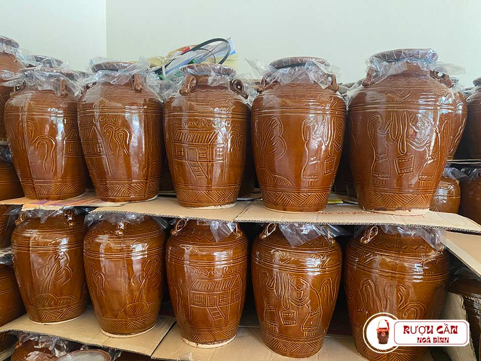 Rượu cần Hòa Bình để được 2 - 3 năm