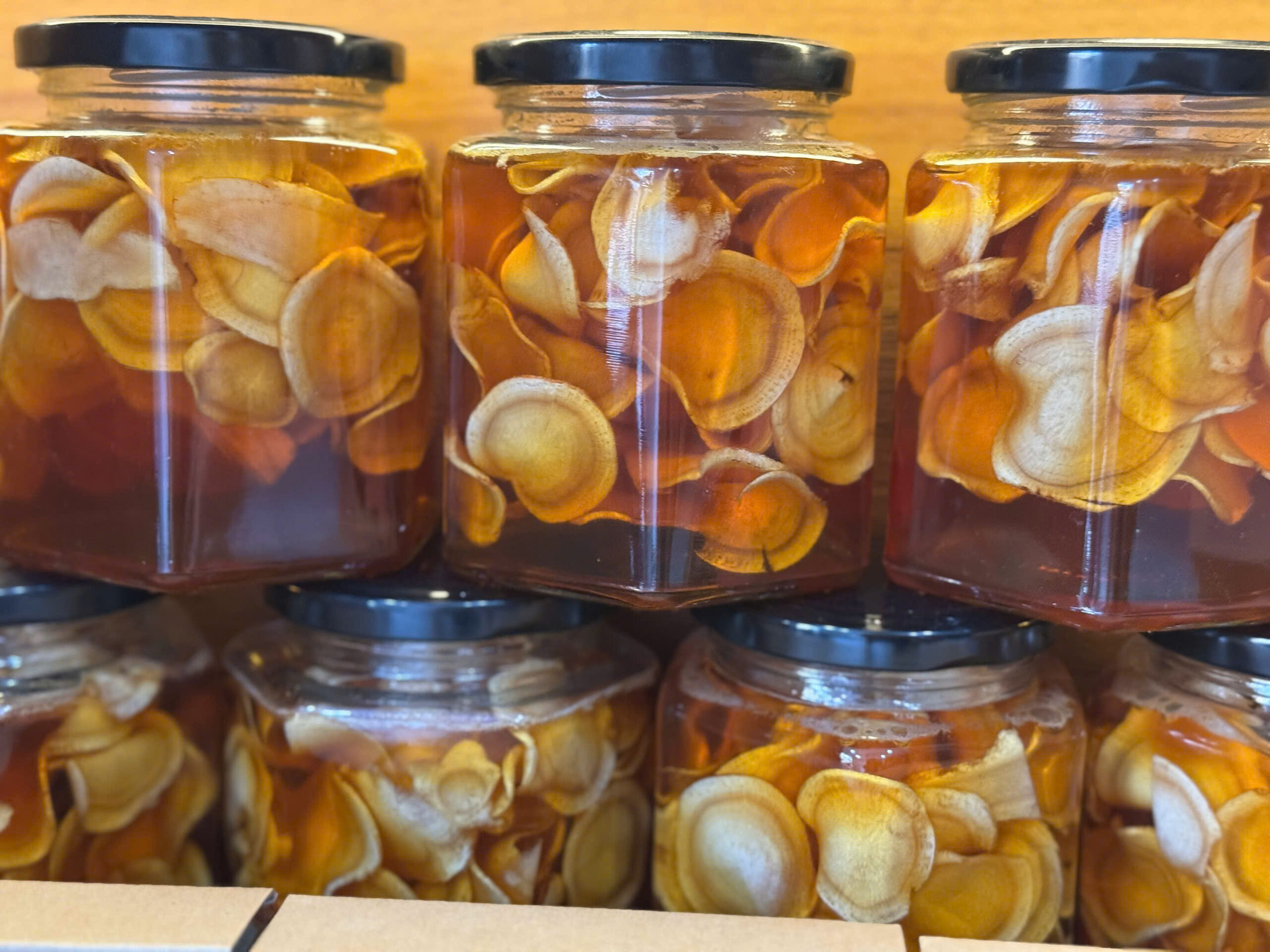 Vỏ chấu làm rượu cần